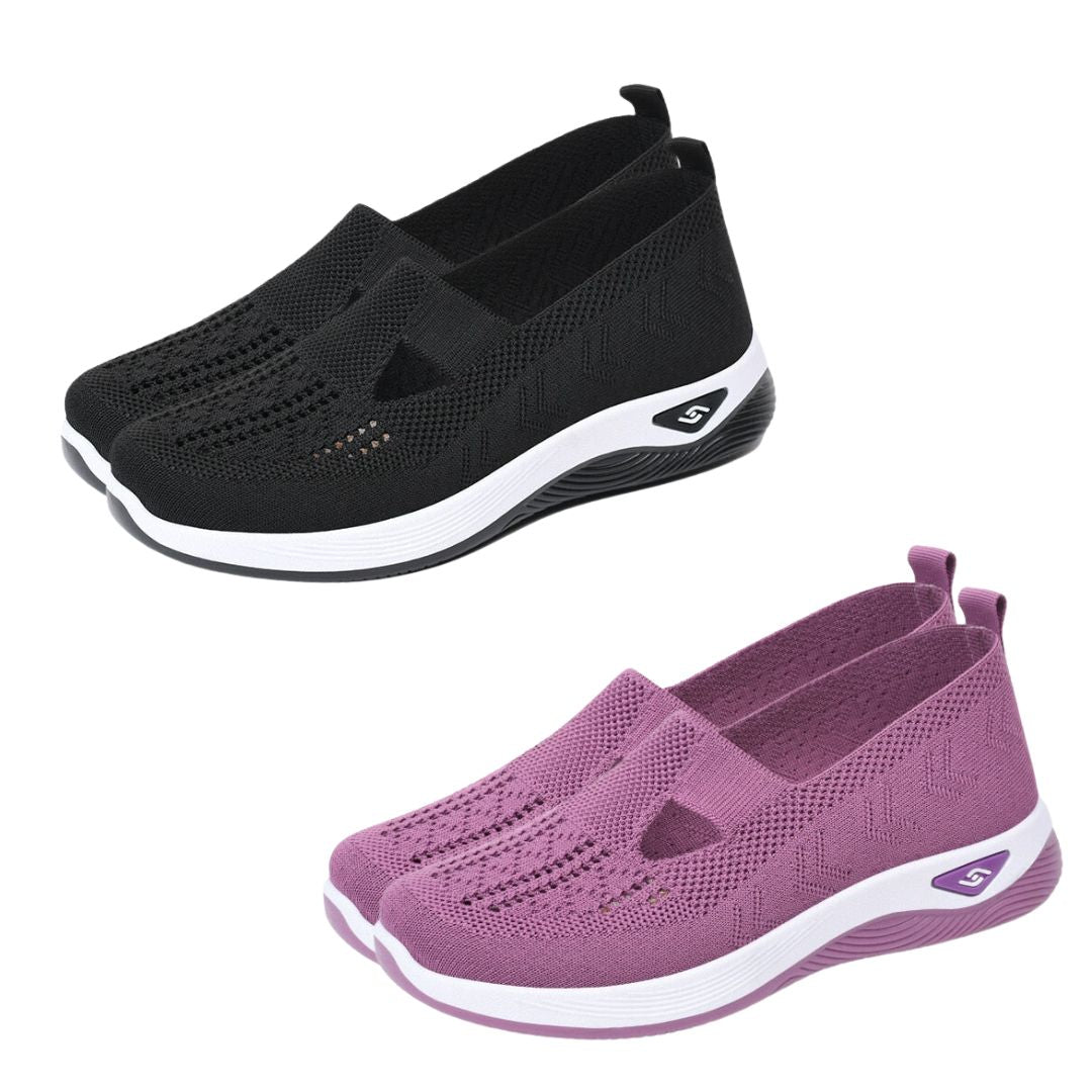 Tênis Ortopédico Feminino Fit Confort - Oferta Pague 1 Leve 2